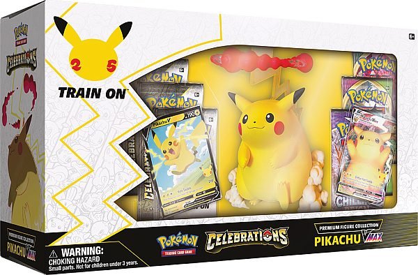 Celebrations Pikachu VMAX Premium Figure - Inglés - Hits StoreCelebrations Pikachu VMAX Premium Figure - InglésHits Store