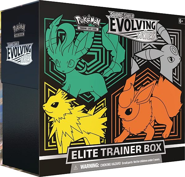 Evolving Skies Elite Trainer Box - Inglés - Hits StoreEvolving Skies Elite Trainer Box - InglésHits Store
